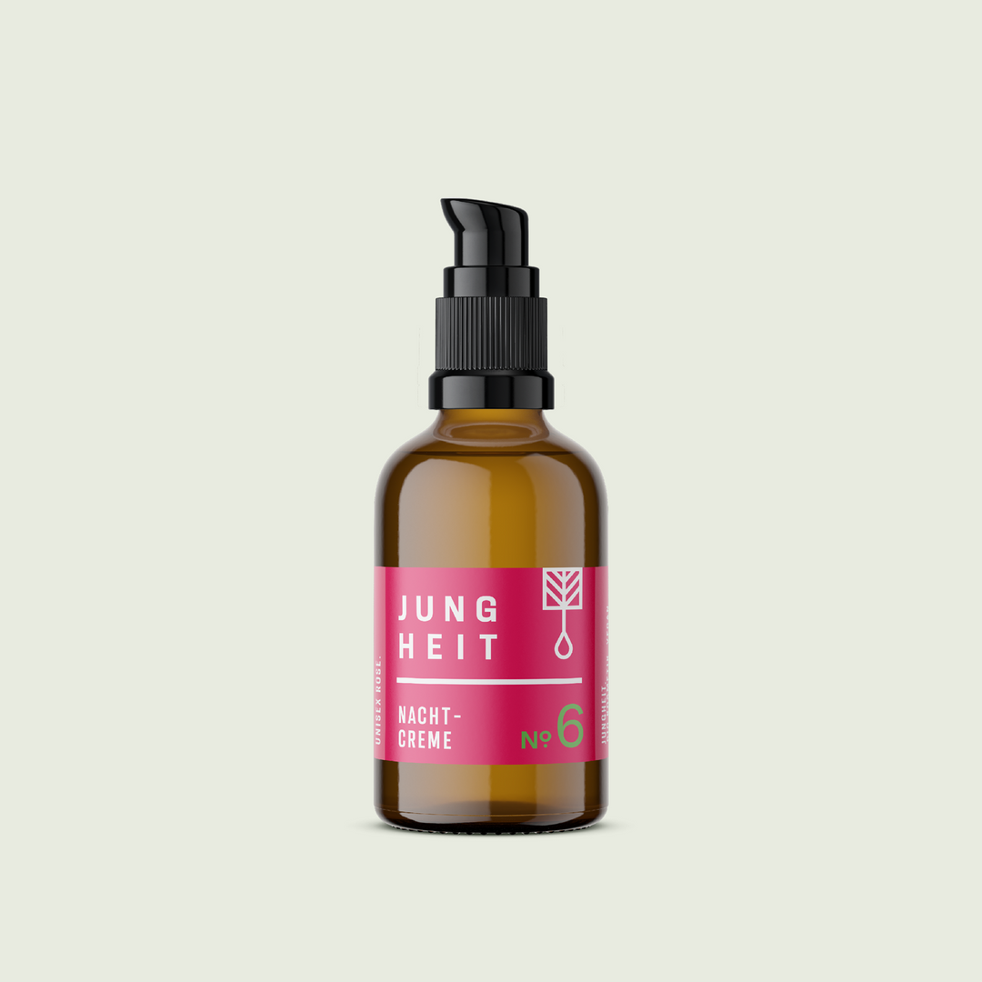 NO6 Bio Nachtcreme mit 2 komplexen Hyaluronsäuren - hochdosiert 50ml
