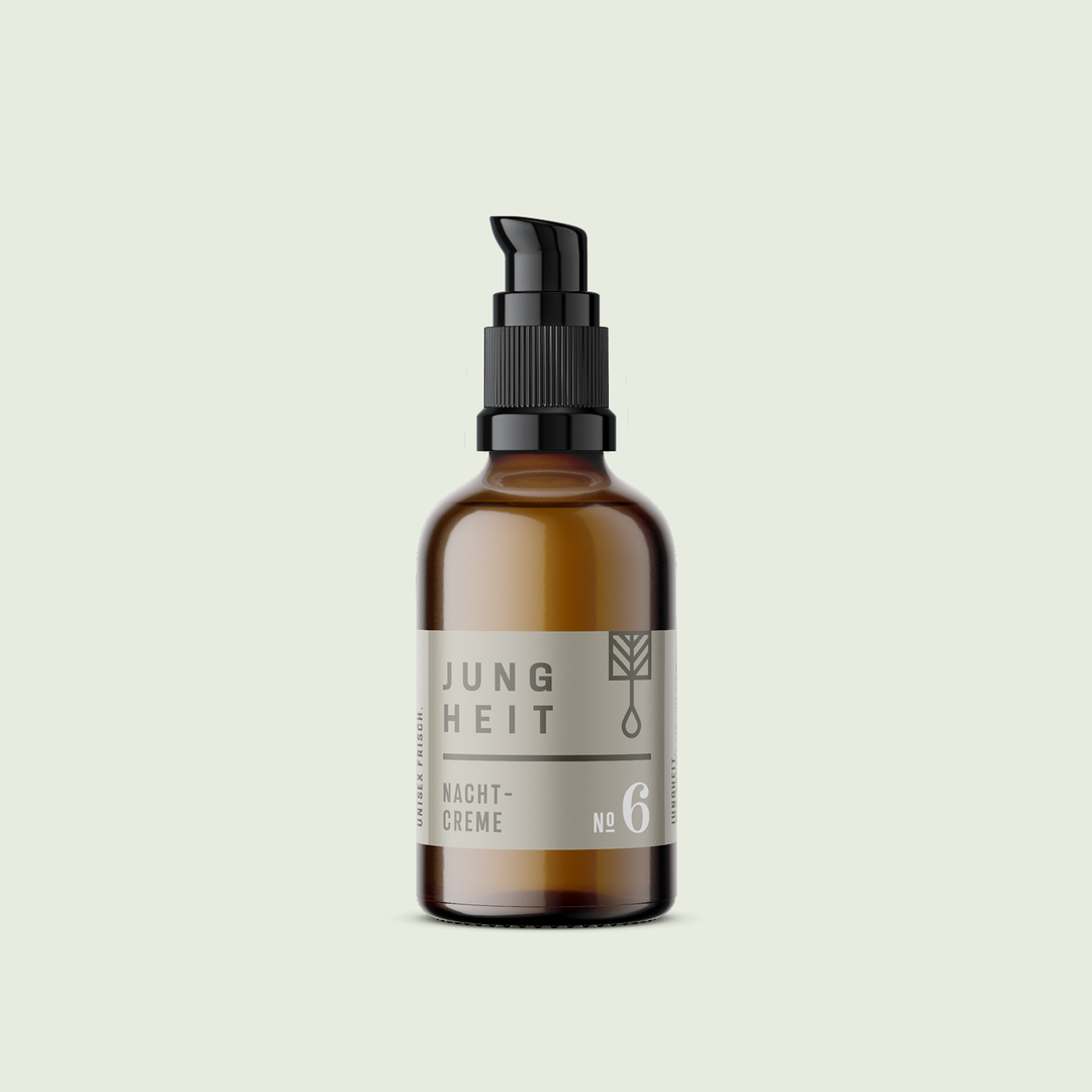 NO6 Bio Nachtcreme mit 2 komplexen Hyaluronsäuren - hochdosiert 50ml